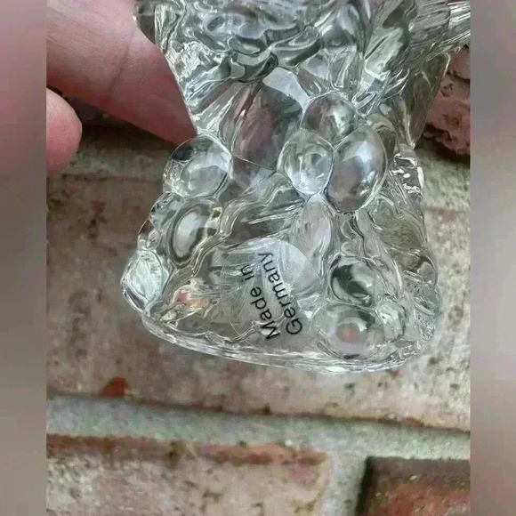 Gorham Crystal Holiday Birds Ornaments, Boxed Set of 3 Made In Germany - Picture 9 of 16